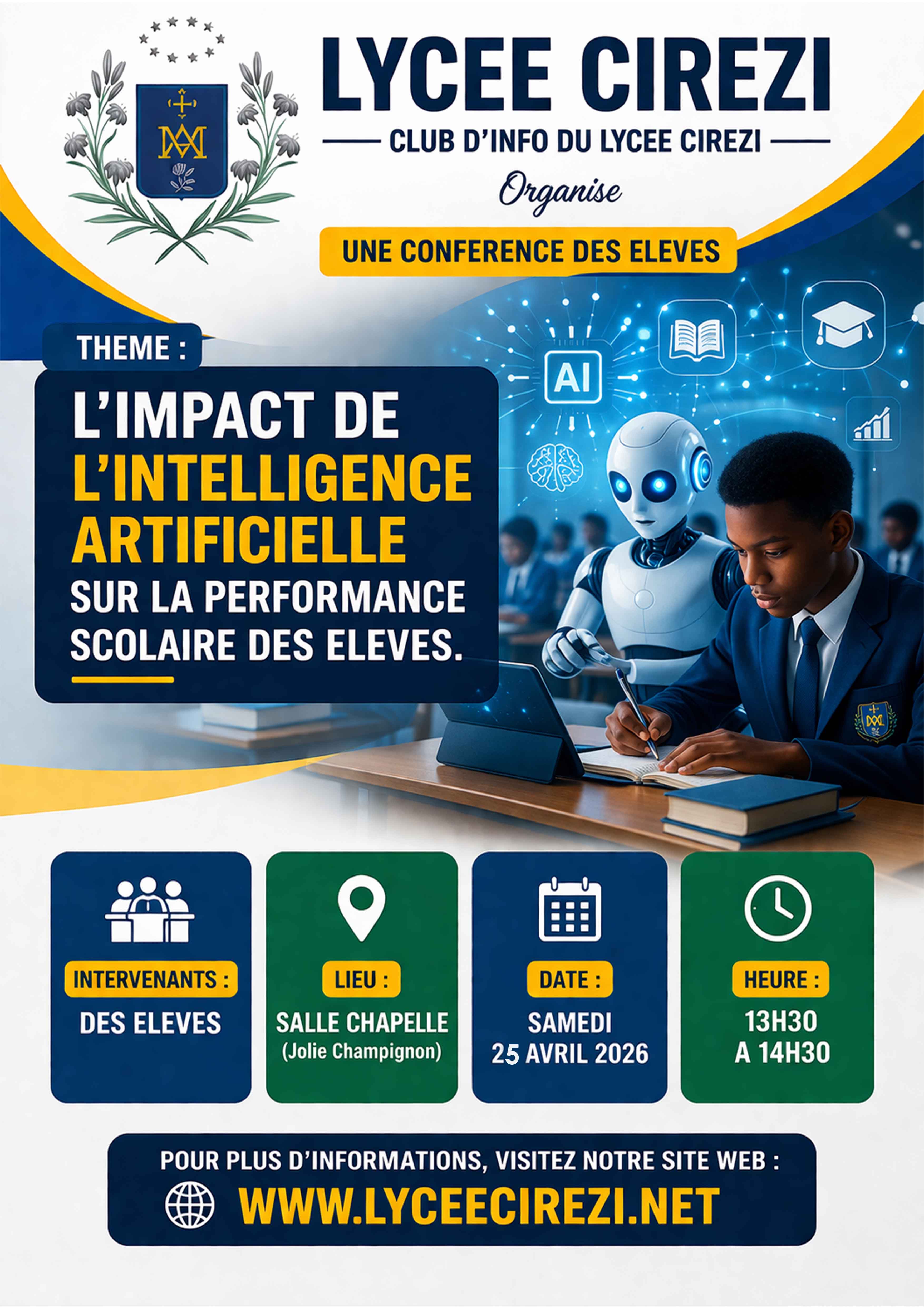 Compte rendu de la conférence du Club d’Informatique — photo 1 sur 5